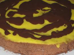 Tort cu ciocolata si crema de portocale1171